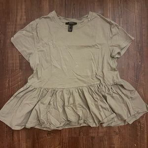 Sage Green Forever 21 Top
